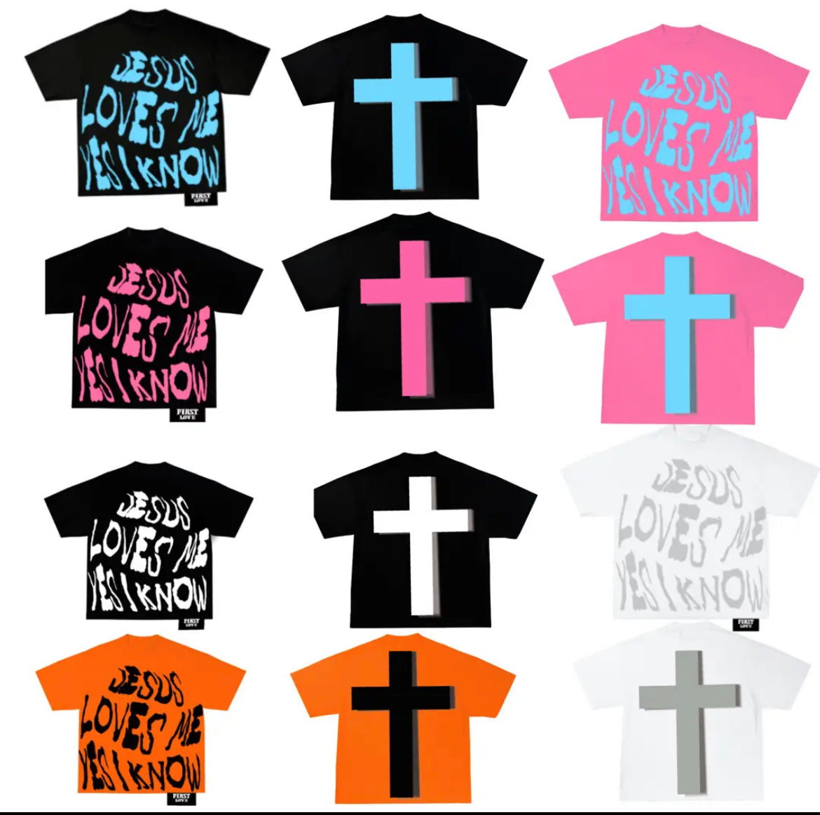“Jesus Loves Me Yes I Know” Tee Shirts