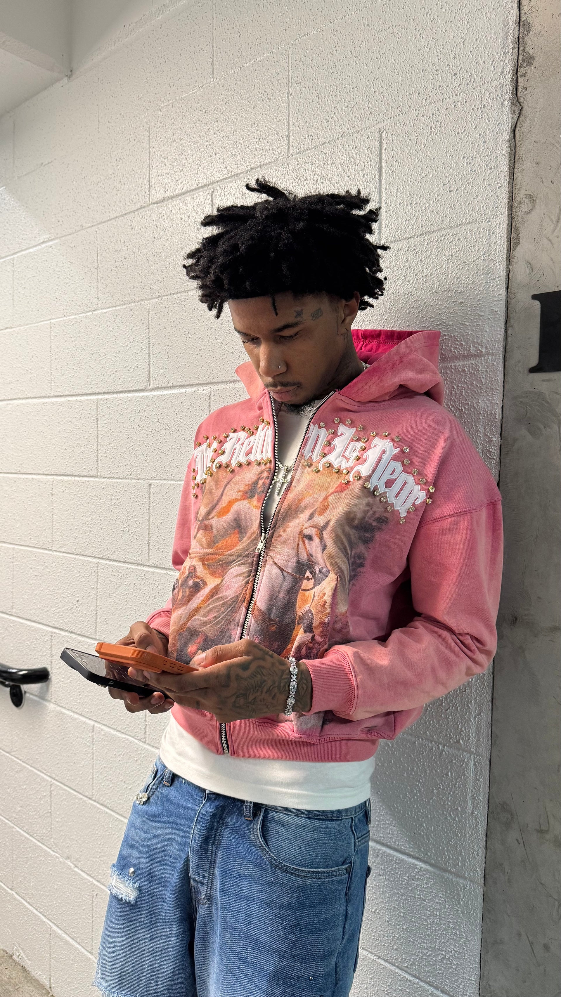 The Return Is Near Hoodie (Pink)