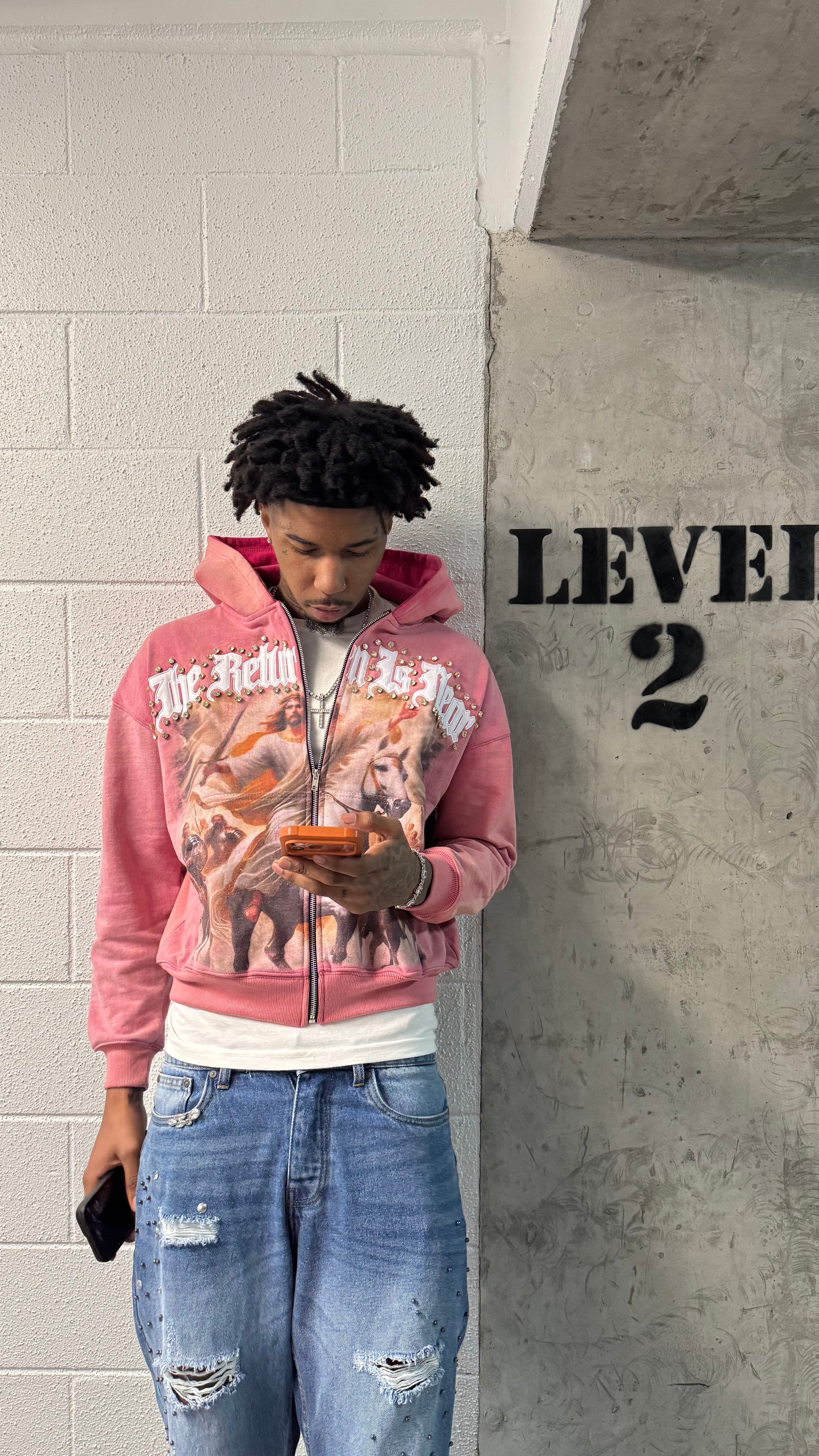 The Return Is Near Hoodie (Pink)